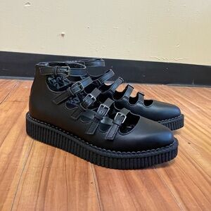 TUK T.u.k women’s Mary Jane creeper boots flats women’s us size 8